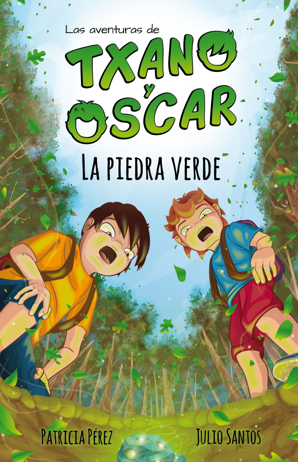 Las aventuras de Txano y Óscar 1: La piedra verde (Español) Tapa blanda