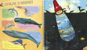 Animales Del Mar (Libro linterna) (Español) Libro de cartón