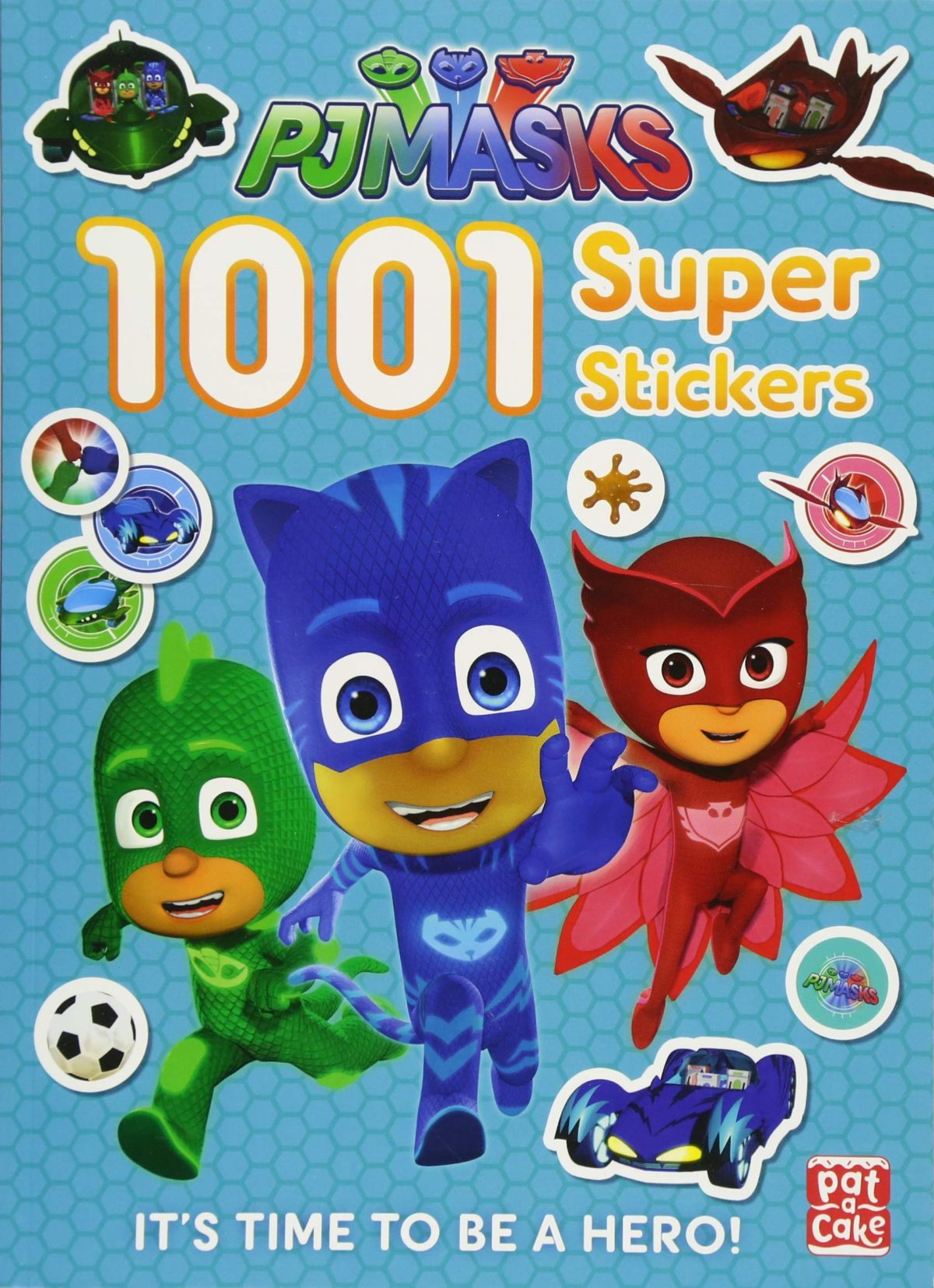 1001 Super Stickers (PJ Masks) (Inglés) Tapa blanda