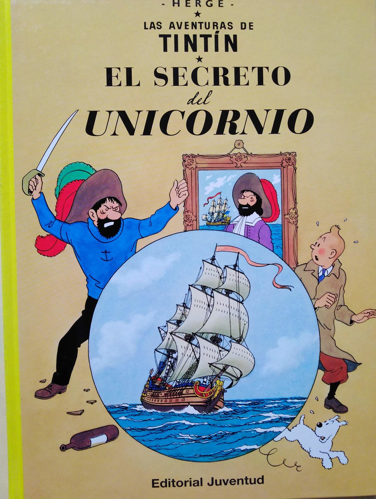 El secreto del Unicornio - Las Aventuras de Tintín (Cartoné)