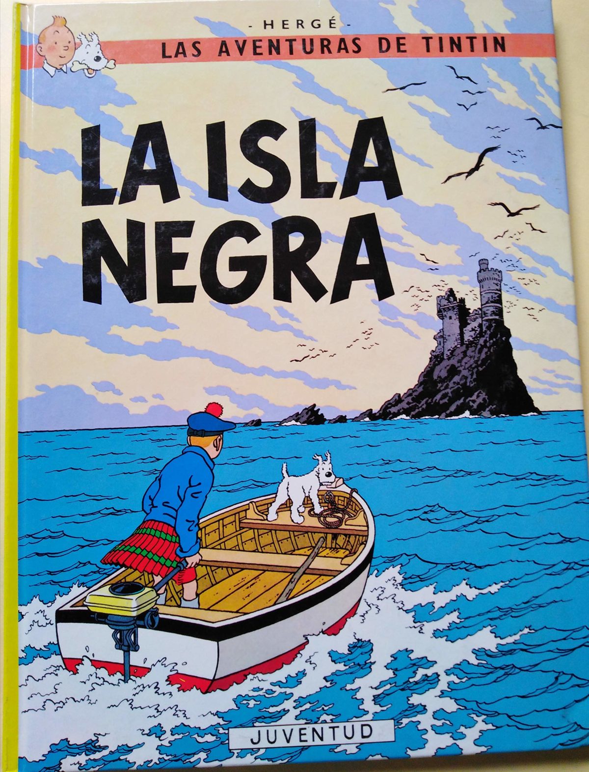 La isla Negra - Las Aventuras de Tintín (Cartoné)